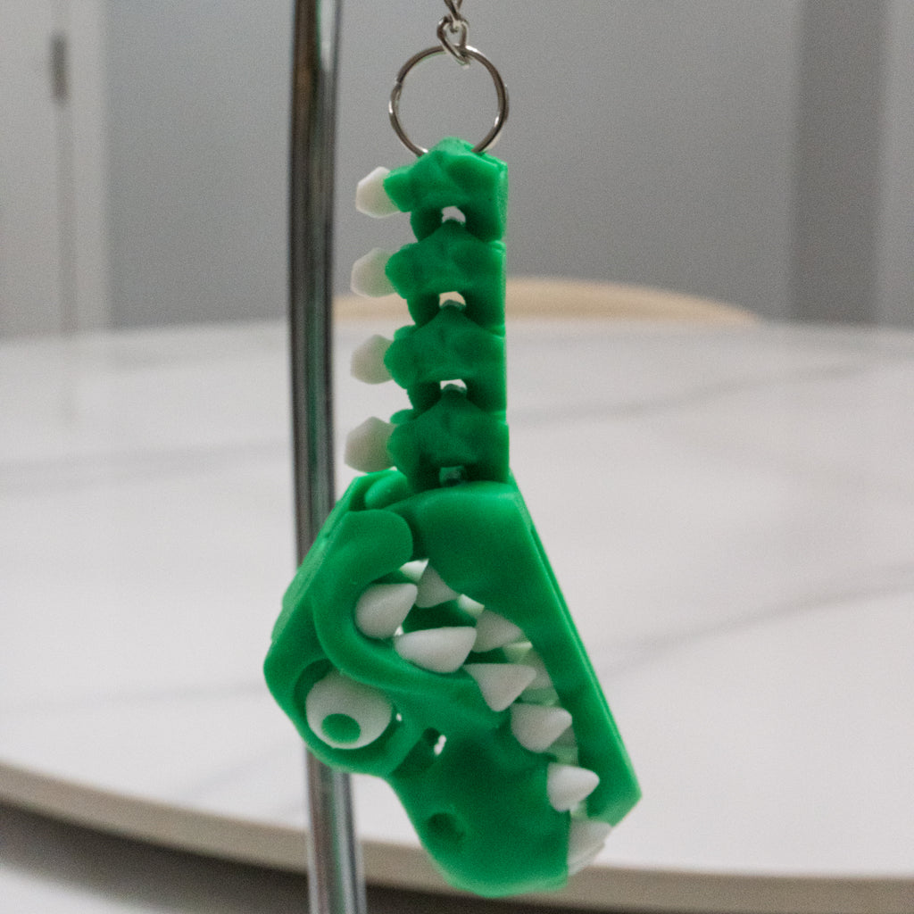 T-Rex Keychain | Articulated Dino Fidget Keychain