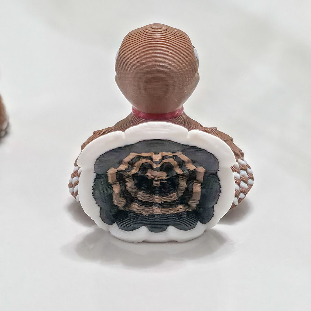 Turkey Hatchling | Articulated Baby Turkey Figure | 3D Printed Collectible