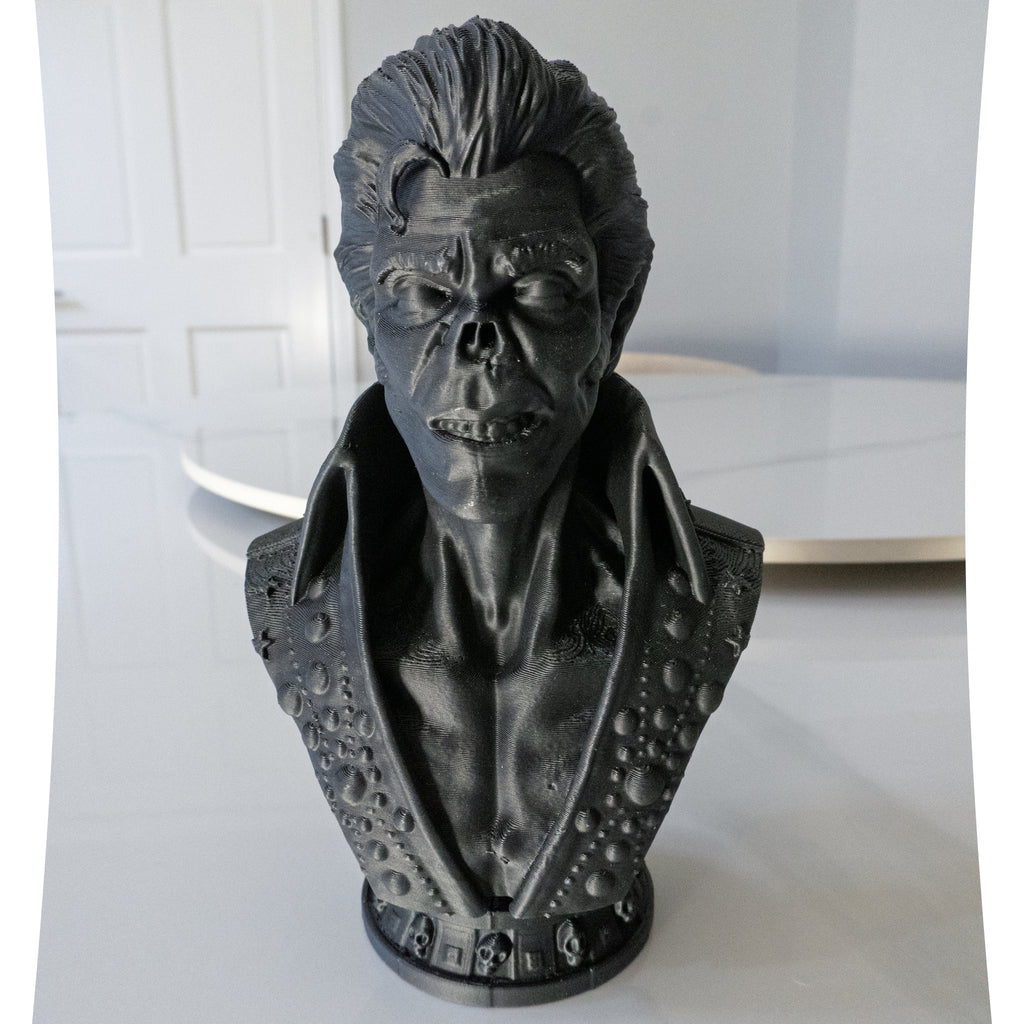 Zombie Elvis Bust | Undead Rock ‘n’ Roll Statue