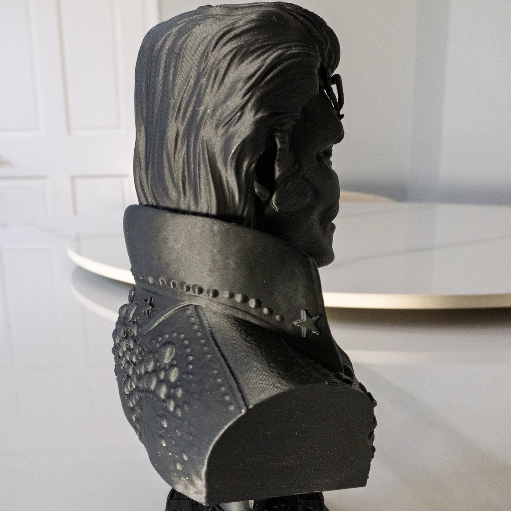 Zombie Elvis Bust | Undead Rock ‘n’ Roll Statue