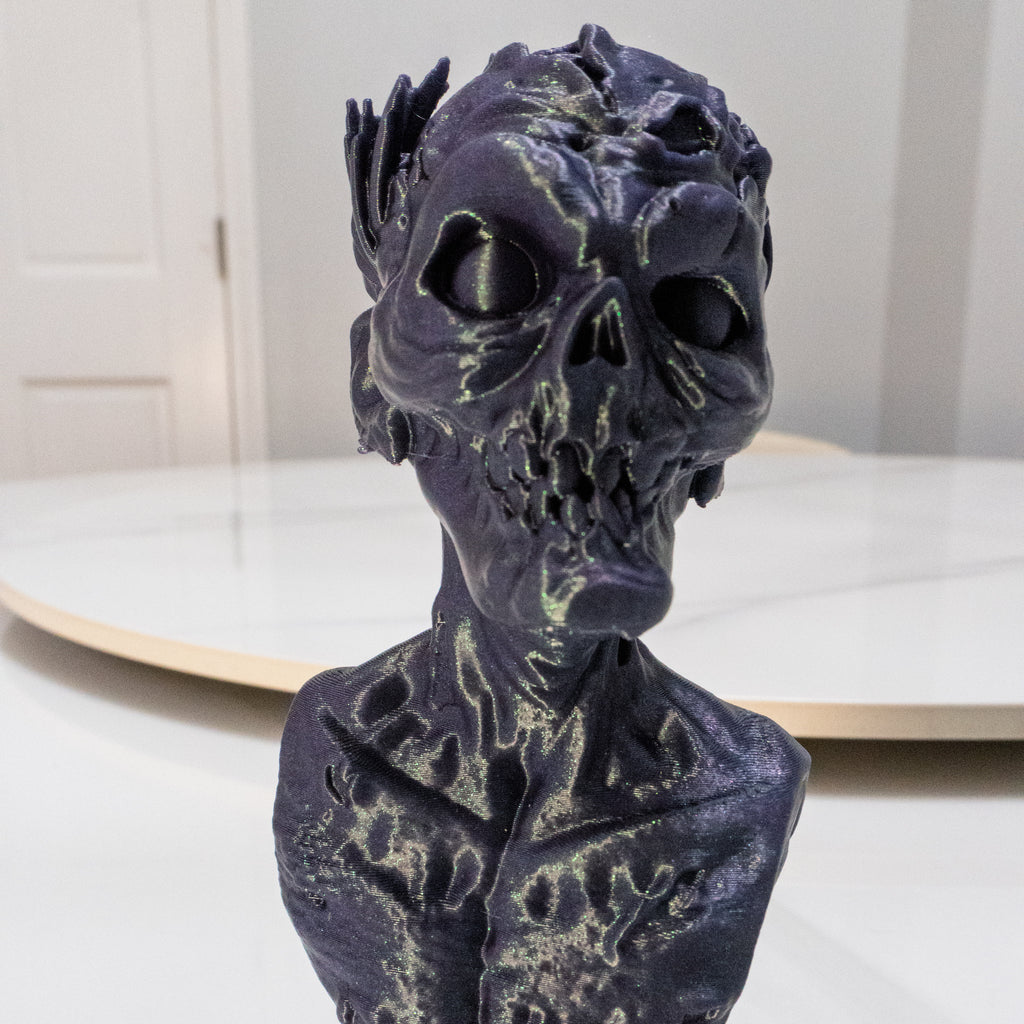 Zombie Emperor Bust | Undead Display Statue