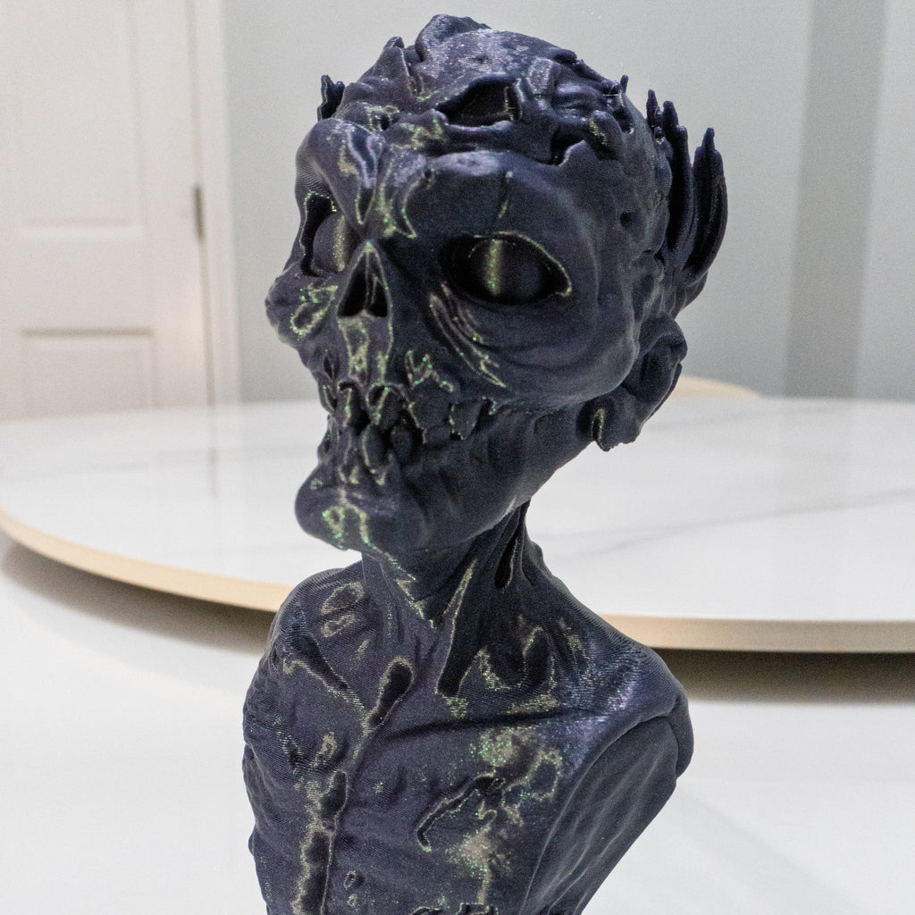 Zombie Emperor Bust | Undead Display Statue