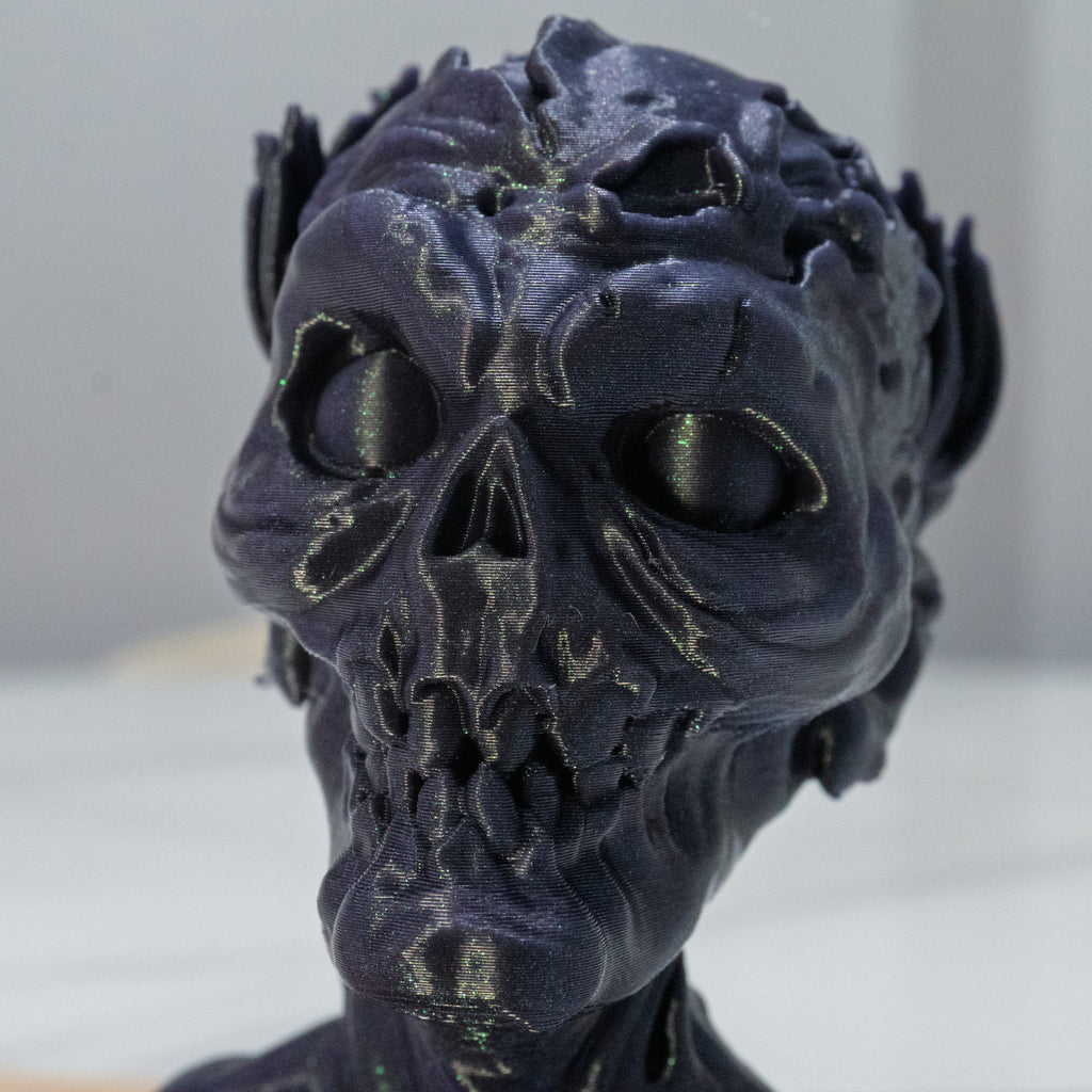 Zombie Emperor Bust | Undead Display Statue
