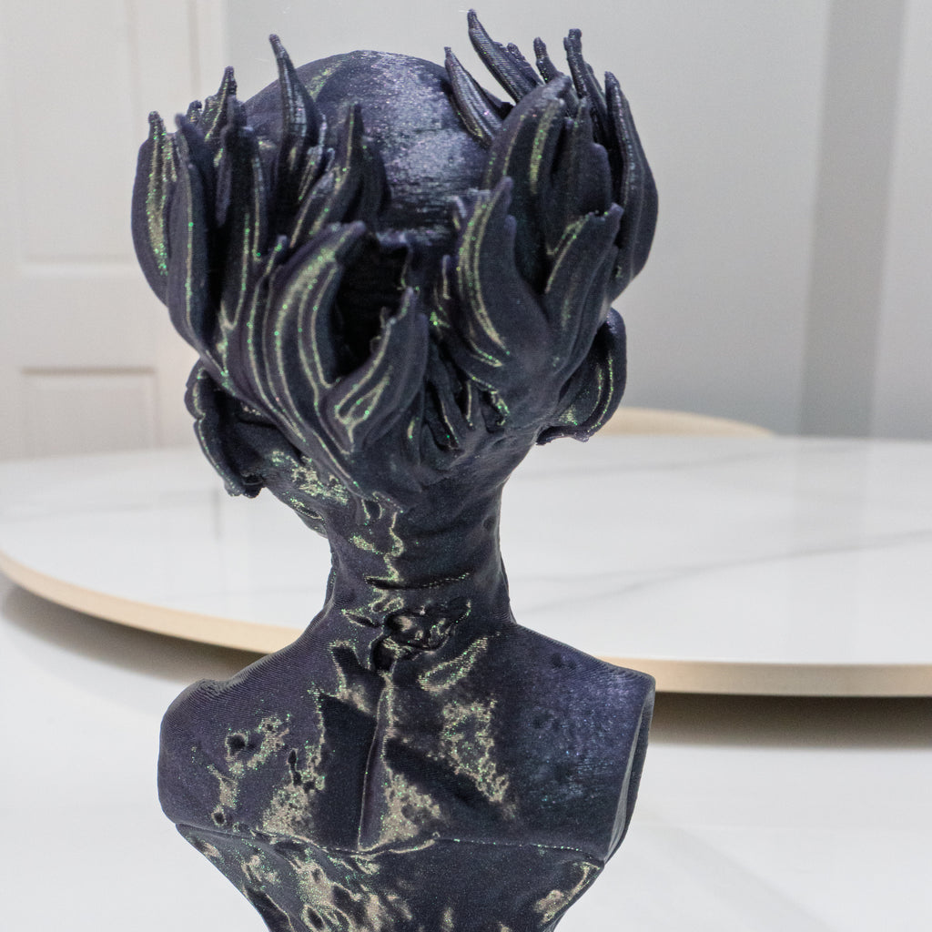 Zombie Emperor Bust | Undead Display Statue