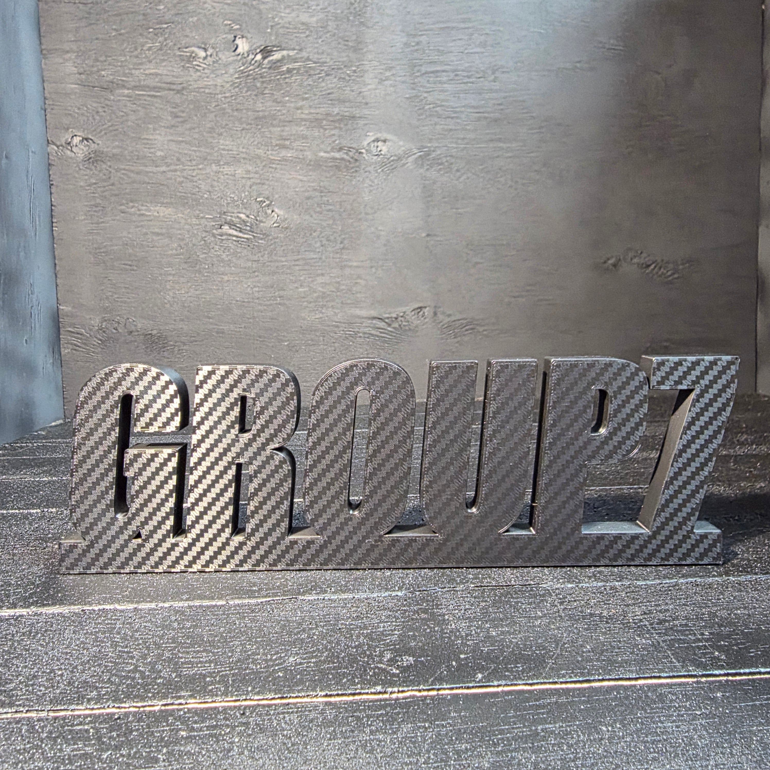 Group 7 Placard | Because You Know You’re Part of the Best Group